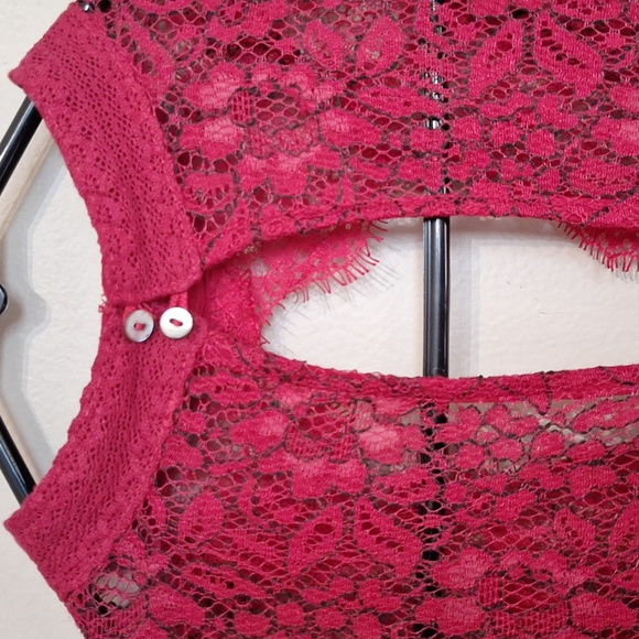 HOST PICK Free People burgundy tunic long sleeve mini dress - Picture 5 of 10